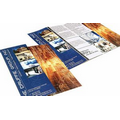 17"x11" Full Color Long Run Brochure - White